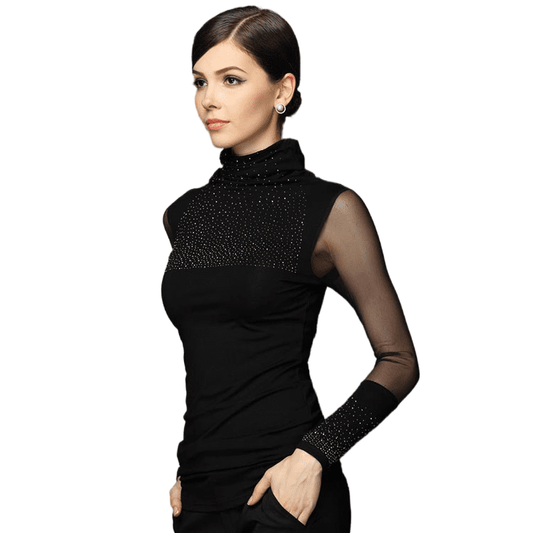 walmart black turtleneck