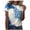 A-Sky Blue35, variant on Jamsmile Women Tshirts Summer Colorful Marble Print Short Sleeve O Neck T Shirts Tops Athletic Graphic Casual Tee Shirts Tops