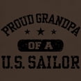 thumbnail image 3 of CafePress - Proud Grandpa Of A US Sailor Dark T Shirt - Men's Classic Graphic Cotton T-Shirt, 3 of 4