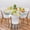 A-03, variant on Halloween Pumpkin Castle Boo Round Fitted Tablecloth with Elastic Edge, Halloween Waterproof Wipeable Table Cover Washable Indoor Outdoor Circle Cover for Tables Dining Kitchen Picnic Patio 45"-50"