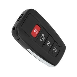 Silicone Key Fob Cover – Fits 2005-2008 Toyota Avalon Remote (Black, RemoteSuperMarket)