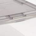 thumbnail image 2 of 28qt Snap Top Plastic Storage Bin, 2 of 8