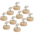 thumbnail image 4 of Table Number Holder, Place Card Holder  Simple Cute Wear  Log Base Fish Shape Antique  for Office for Memorial Day Party for Home Decoration, 4 of 8