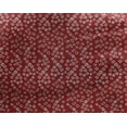 thumbnail image 4 of oneOone Tissu Georgette Viscose Rouge Petit Motif Bandhani Matériel de Robe Tissu Imprimé Tissu au Mètre 42 Pouces de Large, 4 of 4