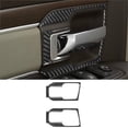 thumbnail image 1 of Real Bright Soft Car Interior Carbon Fiber Sticker Decoration4Pcs For RAM 1500 Carbon Fiber Interior Front Door Handle CoverAuto Car Protection Interior Accessories, 1 of 8
