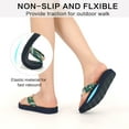 thumbnail image 6 of Ecetana Women's Flip Flops Comfort Thong Sandals Summer Outdoor Beach Slippers, 6 of 7