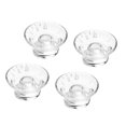thumbnail image 3 of 4Pcs Clear Guitar Speed Control Knobs for 6mm (0.) Dia. Shaft Pots -, 3 of 8
