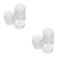 thumbnail image 1 of 4 Ensembles Joint Transparent Accessoire de Maison Réparation Joints Plats Vis Fixation Rondelles Petits Joints Remplaçables Vis Claires Accessoires de Poignée de Douche Joint d'Étanchéité Rondelle 50 Pcs*4, 1 of 9