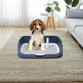 thumbnail image 2 of Washable Pet Training Toilet Tray Tool Dogs Potty Tray Puppy Pee Tray Reusable, 2 of 8