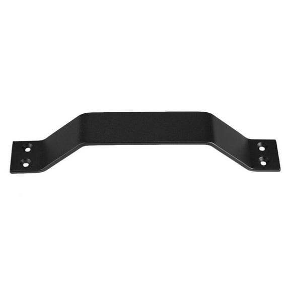 Samfox Sliding Barn Door Handle?22.6cm / 8.9inch*3.1cm / 1.2inch Hole Pitch Approx 8inch?Pull Heavy Duty Cast Iron Hardware for Wooden Garden Gate Shed Cabinet Door with Screws?Black?