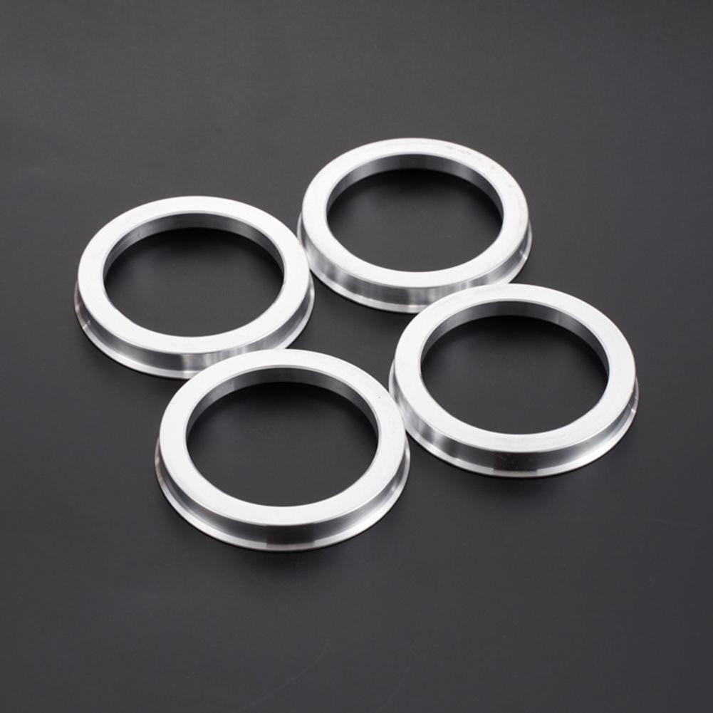 Anneaux Centraux De Moyeu 70,5mm - Lot De 4, Alliage Alu, Pour Réduire Les Vibrations Roues - 2