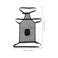 thumbnail image 2 of PBPBOX Livestock Goat Anti Breeding Apron Adjustable Strap Sheep Protective Cover Black, 2 of 6