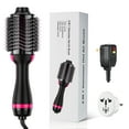 thumbnail image 6 of KFFKFF Hair Styling Blow Dryer Brush, 4-in-1 Ionic Hair Enhancer with Electroplated Titanium & 2.95" Ceramic Coated Oval Barrel, Dual Voltage 110V/240V Heat Styling Brush for Home, Salon, and Travel, 6 of 9