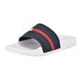 thumbnail image 1 of Sandalias tipo slide Tommy Hilfiger azul marino, rojo y blanco, suela blanca, talla 8 D, 1 of 6