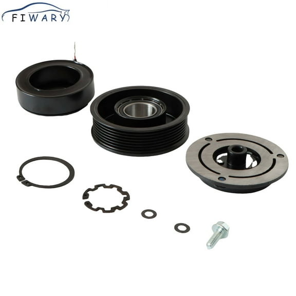 FIWARY 1set AC Compressor Clutch Kit For 2005 - 2015 Toyota Tacoma 2.7L & 4.0L 1777