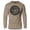 Khaki, variant on Squat Bench Deadlift Lightweight Long Sleeve Hooded T-Shirt for Men – Athletic Gym Hoodie, Sport Grey, Small