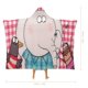 thumbnail image 2 of dibujos animados de Gildo Manta Capa con Capucha Anti-Bolitas, Manta de Lana Ártica Suave, Manta Portátil de Felpa Ligera y Lujosa, Poncho para Siesta en Casa y Oficina, 100*130cm, 2 of 6