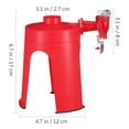 thumbnail image 2 of AURARMLET Red Desktop Beverage Dispenser 1Pack Keeps Drinks Fresh for General Users, 2 of 8