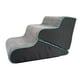 thumbnail image 2 of Escaleras para perros de 3 escalones, rampa para sofá cama, funda extraíble y respaldo antideslizante (43 cm de ), para gatos y perros mayores., 2 of 10