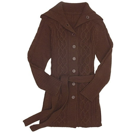 Faded Glory - Women's Knit Car Coat