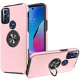 thumbnail image 3 of For Moto G Play 2023 Case Rubberized Dual Layer Magnetic Ring Stand Hybrid Cover, 3 of 3