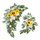 thumbnail image 1 of 2 piezas de flores artificiales para arco de boda, decoración rústica para fondo girasol, 1 of 9