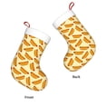 thumbnail image 3 of Naloa Hot Dog 3 Christmas Stockings Decorations, Xmas Ornaments, DIY Personalized Farmhouse Decor for Home Family Party Tree, 3 of 7