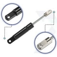 thumbnail image 6 of 2 Pcs 4 Inch 15Ibs/67N Black Lift Supports Struts Shocks Gas Spring Universal for RV Car Truck Boat Window Cabinet Door Cover Lids, 6 of 7