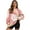 Tie-Dye Pink, variant on SCRAWLGOD Christmas Day Crewneck Fall Sweatshirts for Women Trendy Women's Long Sleeve Pullover Tops with Pockets Fashion for Daily Wear, Office, Gingerbread Man Santa Claus Elk Plaid Brown, S