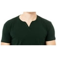 thumbnail image 3 of X RAY JEANS Mens Basic V-Notch Neck Short Sleeve T-Shirt, Hunter, XL, 3 of 3