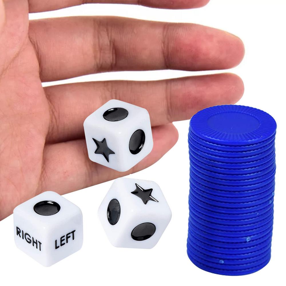 Leking Funny Left Right Center Dice Game Innovative Left Right Center