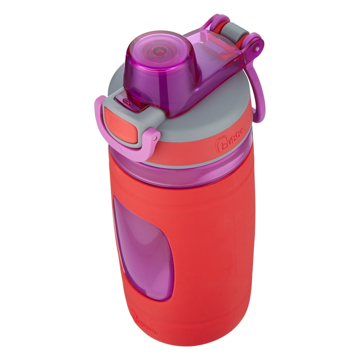 bubba Leak Proof Flo Silicone Kids Water Bottle, 16 oz., Refresh Coral