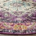 thumbnail image 4 of SAFAVIEH Monaco Toria Traditional Area Rug, Violet/Light Blue, 9' X 9' Round, 4 of 8