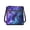 Bird, variant on Wolf Pattern PU Leather Crossbody Purse Shoulder Bag, Adjustable Strap Water-Resistant Purse Satchel Stylish for Travel Daily Storage