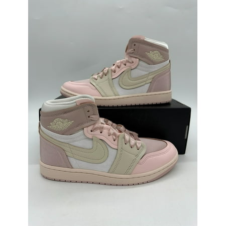 Air Jordan 1 MM High Women's Size 11.5 Mens size 10 Pink Satin Shoes FZ8779 600