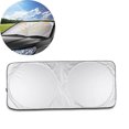 thumbnail image 3 of Car Sun Shade, Summer Sun Shade Car Windshield Car Sun Visor Super Lightweight Application and Folding Feature for Children, Dogs and Babies 150 * 70 cm, 3 of 6