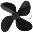 thumbnail image 2 of High Temperature Resist Fireplace Fan Part Suitable For Household Users Fireplaces 14cm Black Fuel Consumption Reduction 1Pcs, 2 of 2