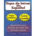 thumbnail image 1 of Sopa de Letras en Español. Letra Grande.: Sopa de letras temáticas: profesiones, actividades económicas, entes de energía. Formo 8,5x11 pulgadas. ... mientras encuentras palabras interesantes, 1 of 2