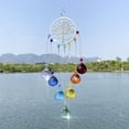 thumbnail image 4 of Atrapasol Atrapasol Prismas de cristal, adorno colgante, creador de arcoíris con forma de bola (árbol), 4 of 4
