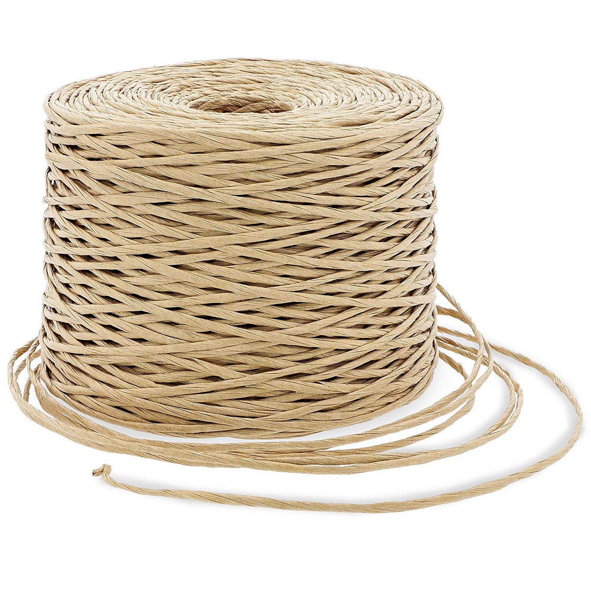 Bind Wire Twine for Flowers, Crafts, and Gift Wrapping, Beige, 26 Gauge