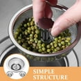 thumbnail image 2 of FONDOTIN 3pcs Stainless Steel Sink Strainer Fine Mesh Drain Strainer For Kitchen Sink, 2 of 8