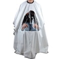 thumbnail image 1 of Faithtur Adulte Barbe Robe de Coupe de Cheveux Cape, Tablier de Coiffeur avec Vue Fenêtre Transparente, 1 of 4