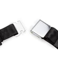 thumbnail image 2 of RetroBelt Black Aviation 2-Point Retractable Lap Seat Belt Safety Classic, 2 of 3