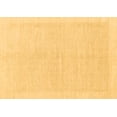 thumbnail image 1 of Ahgly Company Indoor Rectangle Solid Brown Modern Area Rugs, 6' x 9', 1 of 4