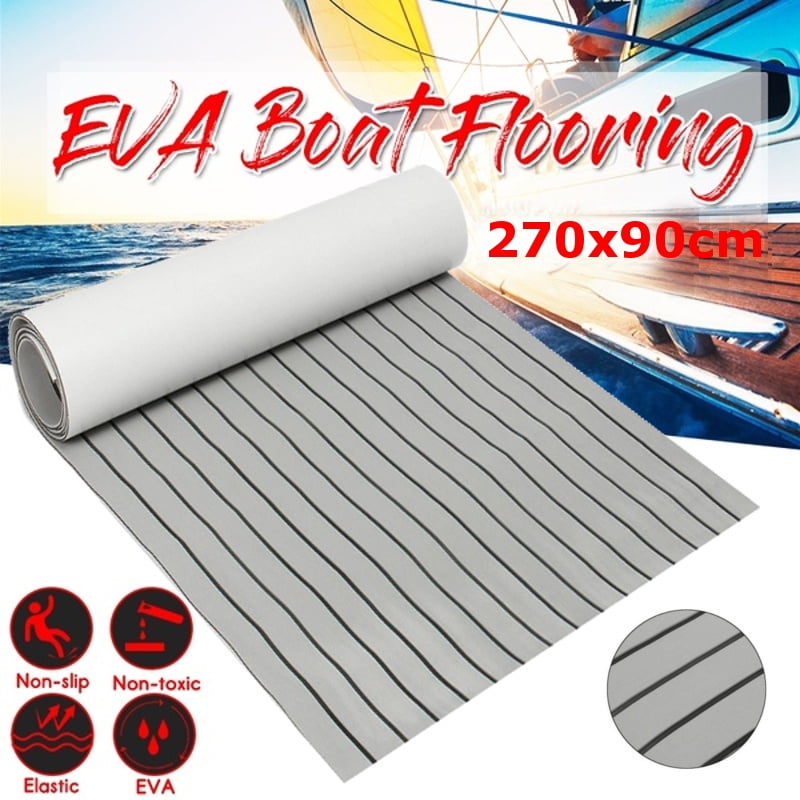 Details about   94.5" Non-slip Self-Adhesive EVA Foam Teak Sheet Boat Yacht Decking Flooring Pad 