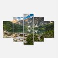 thumbnail image 2 of Sunset Over High Mountains - Landscape Canvas Art Print, 2 of 3