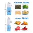 thumbnail image 4 of 2L Capacity Meat Grinder Food Chopper Juicer Stainless Steel Electric Kitchen Electric Chopper Meat Grinder Shredder ,Easy Installation, 4 of 7