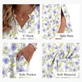 thumbnail image 2 of OutfitShow Women Maxi Dress with Pockets Casual Short Sleeve V-Neck Summer Dress, 2 of 7