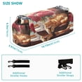 thumbnail image 3 of DIXRUYEE Stroller Organizer Gentle Paws and Rich Petals Printed, 3 of 7