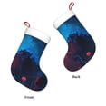 thumbnail image 6 of Cauagu Spooky Halloween Night Scene for Christmas Stockings,1-Pack Large Xmas Stocking Holiday and Farmhouse Stocking Fit for Christmas Holiday Party Decoration(17.7*11 Inch), 6 of 7